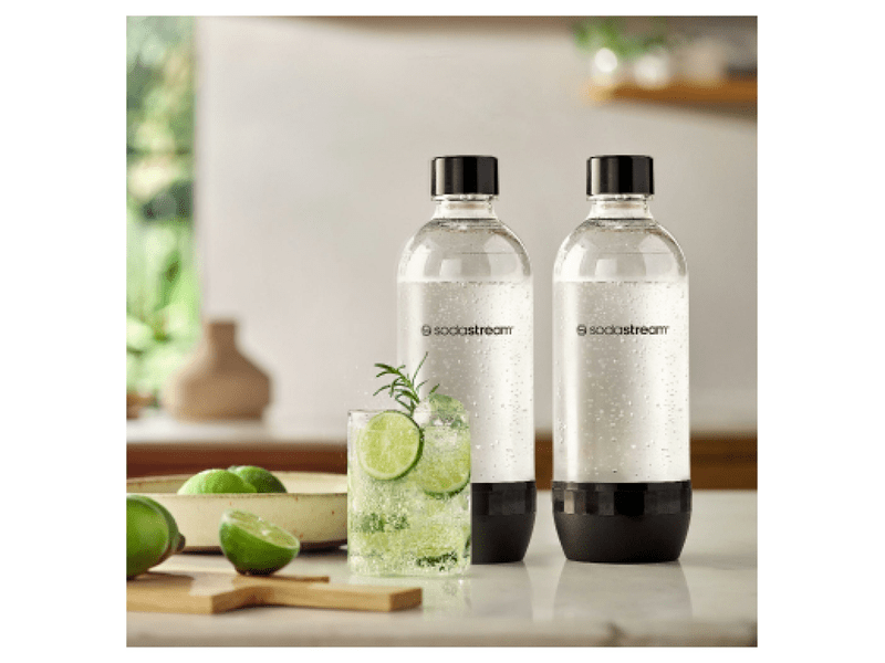 SodaStream Jet Black&White 1L-es palack, 2 db