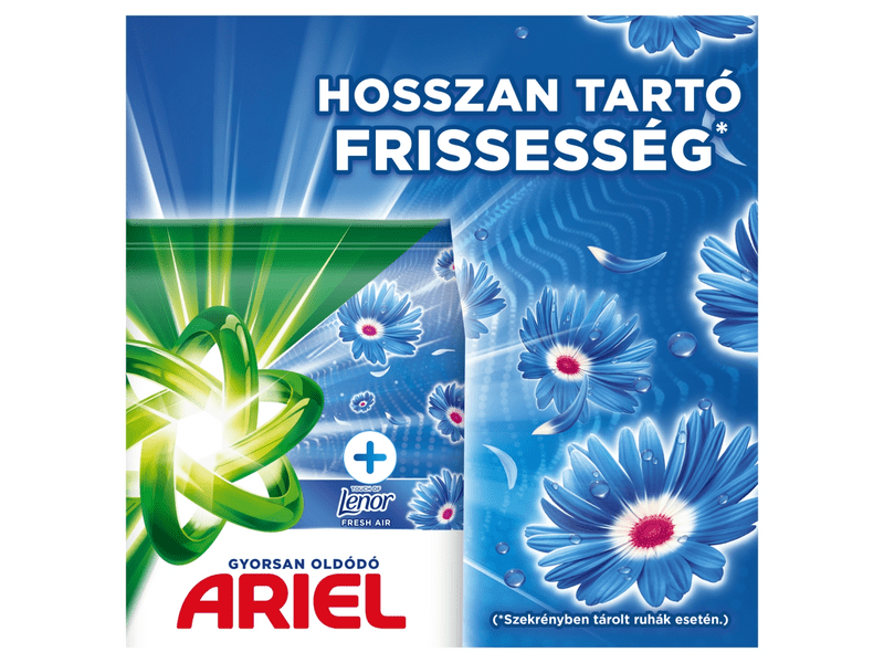 Ariel +Touch of Lenor Fresh Air Mosópor 32 mosáshoz, 1.76 kg