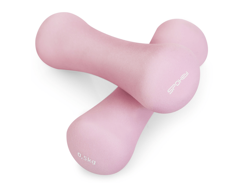 Spokey Bone neoprén kézisúlyzó, 2x 0,5 kg (40253)