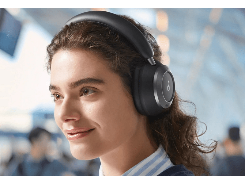 Anker Soundcore Space One Pro Bluetooth fejhallgató, fekete (A3062G11)