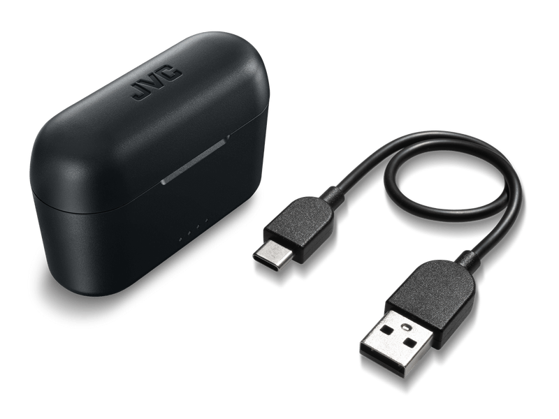 JVC HA-A3T-B True Wireless fülhallgató, fekete