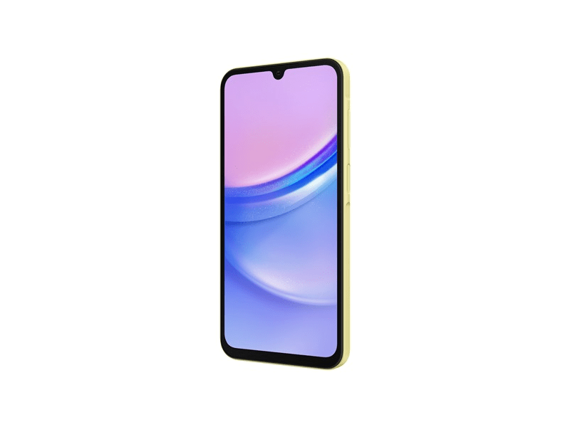 Samsung Galaxy A15 5G 4/128GB Okostelefon, sárga