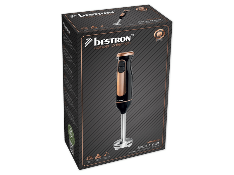 Bestron ASM500CO Ručni blender, bakreni
