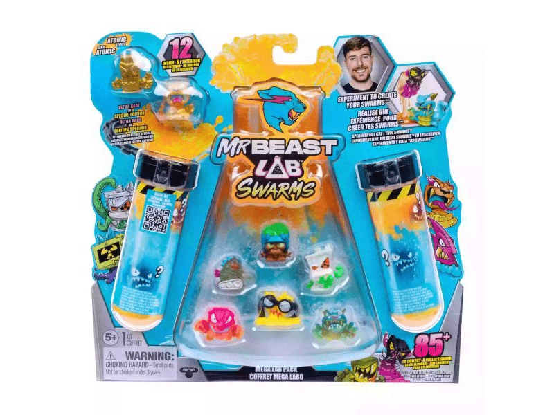 Mr. Beast: Lab Swarms Nagy Szörnylabor, 2. széria - 12 db-os (24748)