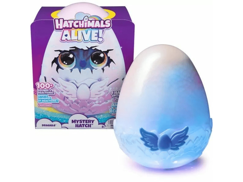 Hatchimals - Titkos Óriás tojás Draggle