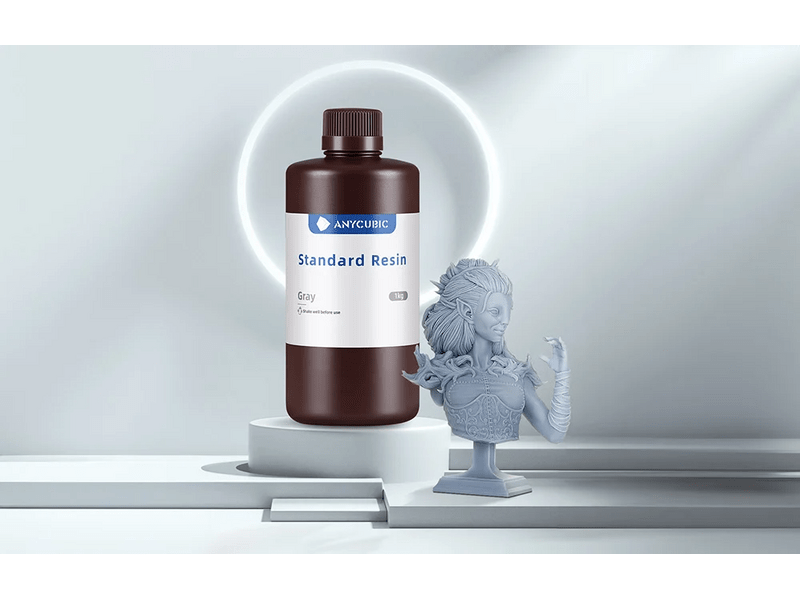 AnyCubic Standard Resin gyanta, szürke (SPTGY-104E)
