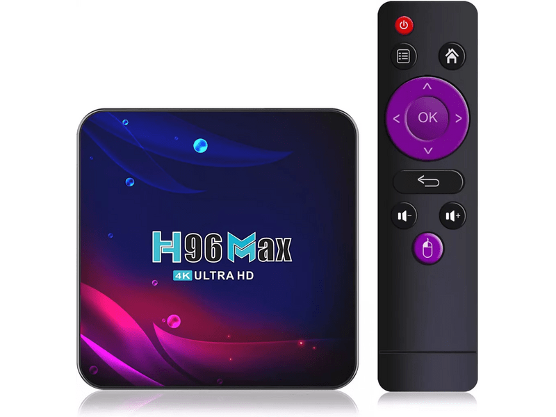 H96 Max Android 11 4/64GB TV Box médialejátszó