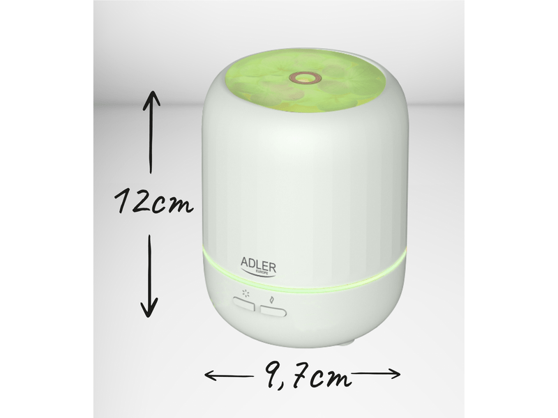 Adler AD7968 3in1 Ultrahangos aromadiffúzor