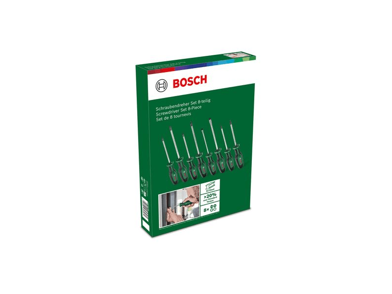 Bosch Csavarhúzó készlet, 8 részes (1600A02BX8)