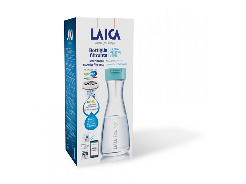 Laica B01BA02 Flow 'n go 1L instant vízszűrő palack + FAST DISK szűrőbetét
