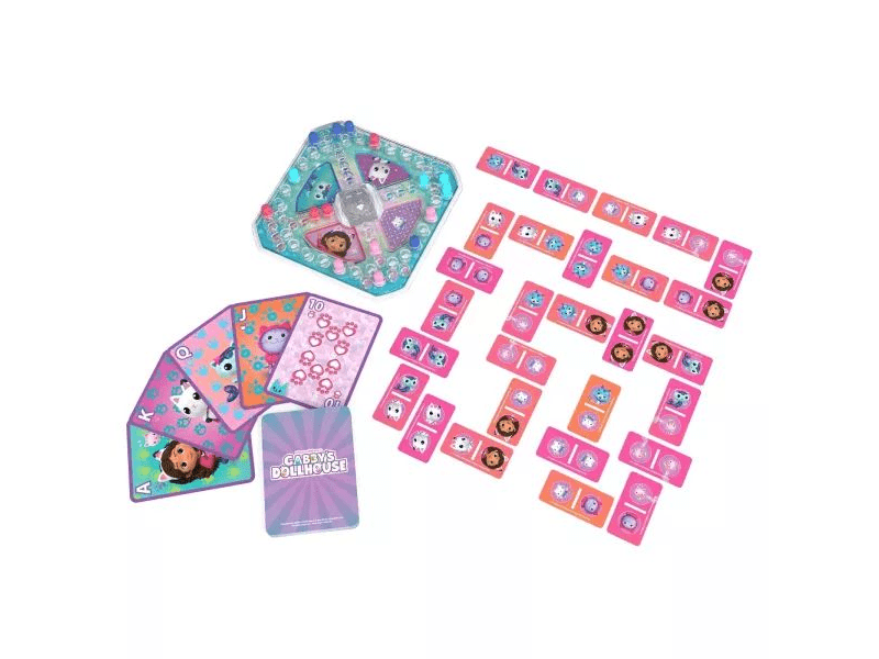 Gabi babaháza: 3 az 1-ben társasjáték csomag (6066779)