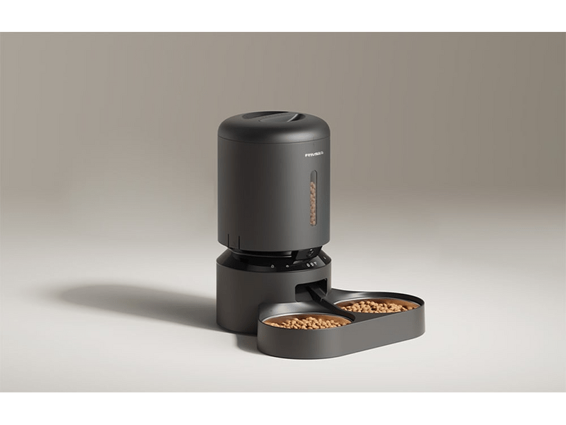 Petlibro Granary WiFi-s eledeladagoló dupla tállal, kamerával, fekete (PL-AF203-36B)