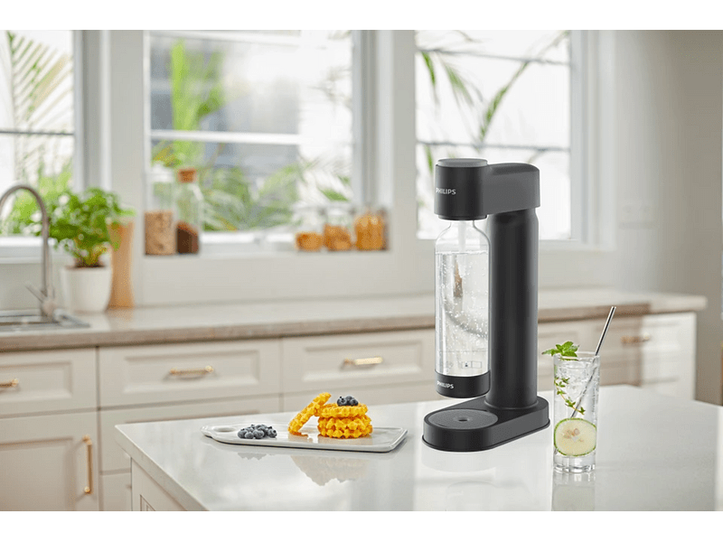 Philips ADD4901BK/10 GoZero Lite Szódagép, fekete