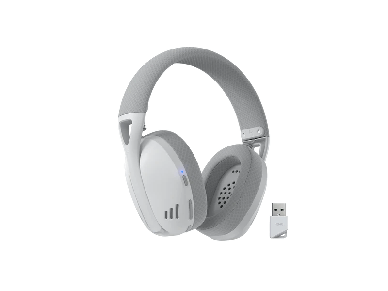 Redragon H848 Vezeték nélküli fejhallgató, szürke