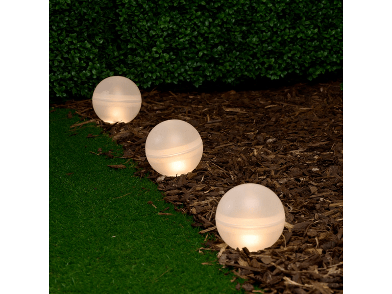 Grundig Solar kerti lámpa, leszúrható gömb, 5 db