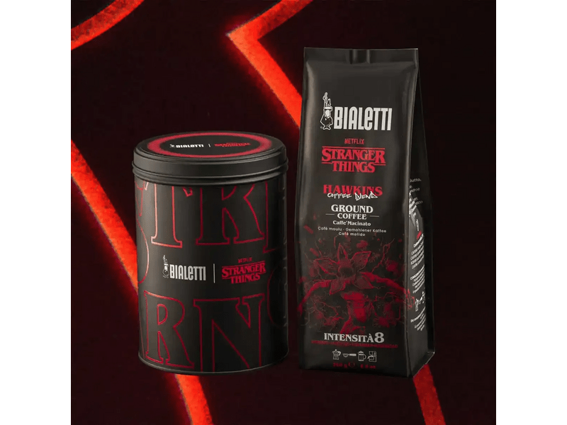 Bialetti Stranger Things őrölt kávé fémdobozban, 250 g