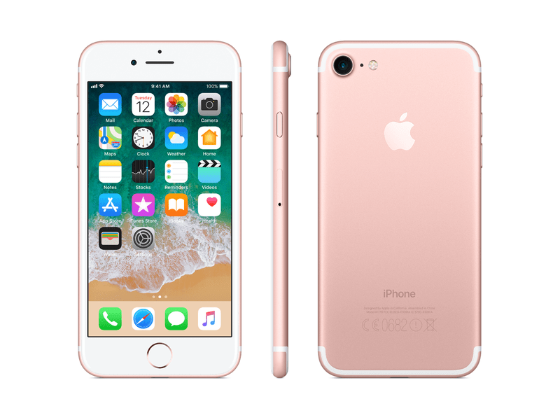 Használt Apple iPhone 7 32 GB Okostelefon, rózsaarany