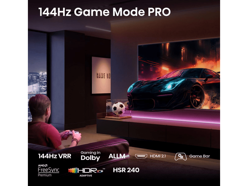 Hisense 43E77Q Pro 4K UHD QLED Smart TV