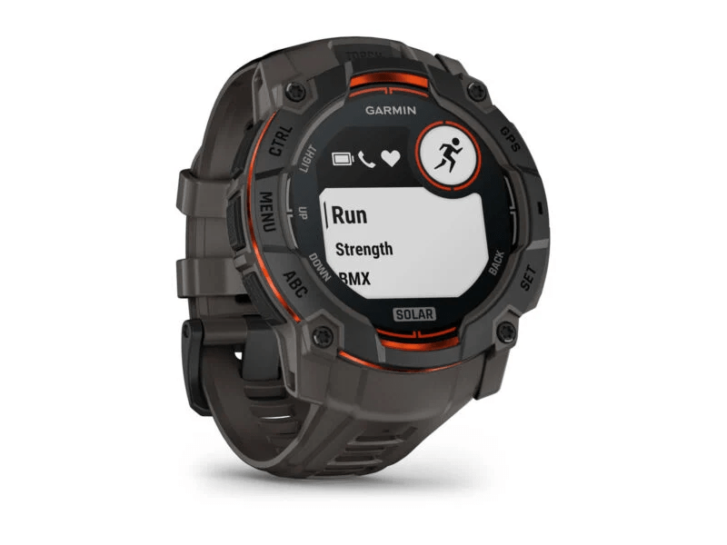 Garmin Instinct 3 50mm Solar Okosóra, fekete (010-02935-00)