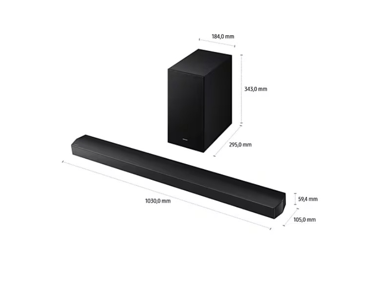 Samsung HW-B750F/EN 5.1 csatornás hangprojektor mélynyomóval