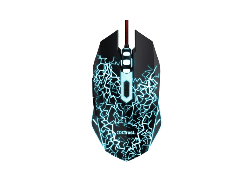 Trust GXT 783X Gamer egér + egérpad (24625)