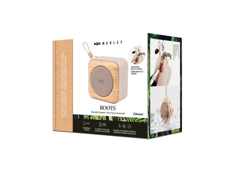 Marley Roots Bluetooth hangszóró, krém (EM-JA022-CE)