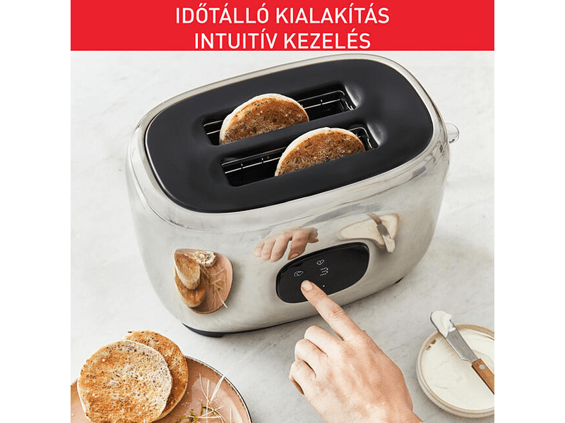 Tefal TT883D10 Majestou érintőképernyős kenyérpirító
