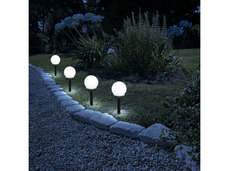 Garden of Eden 11711 Leszúrható LED-es szolár lámpa, hidegfehér