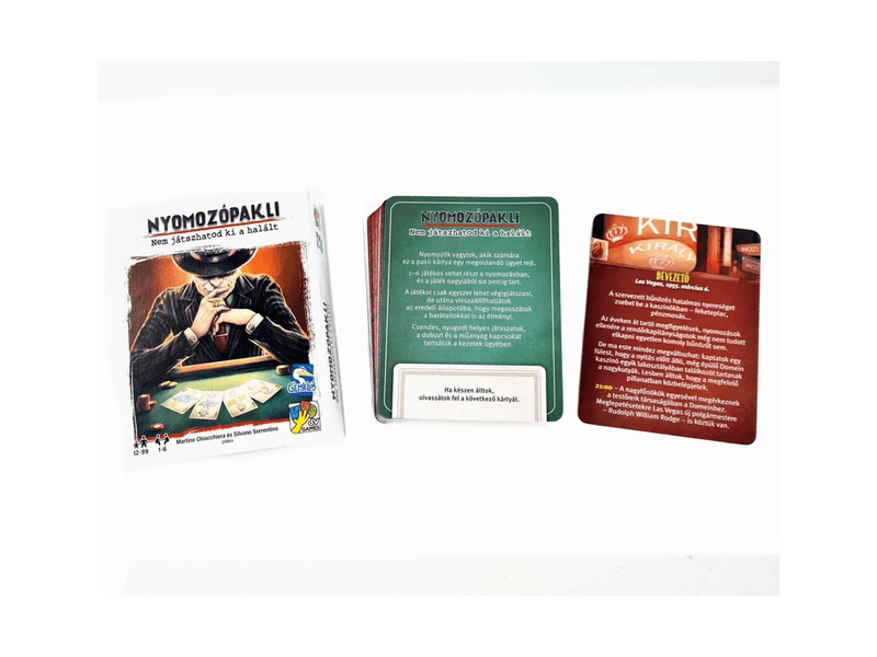 Nyomozópakli – Nem játszhatod ki a halált Társasjáték (34153)