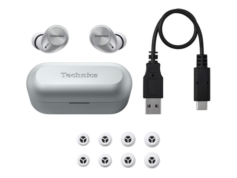 Technics EAH-AZ40E-S TWS fülhallgató, ezüst