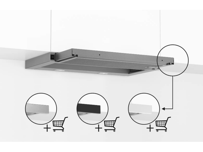 Bosch DFL064W53 Teleszkópos páraelszívó