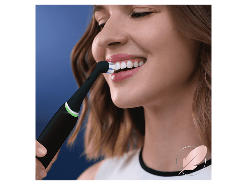 Oral-B iO Gentle Care glava četkice za zube, crna, 4 kom