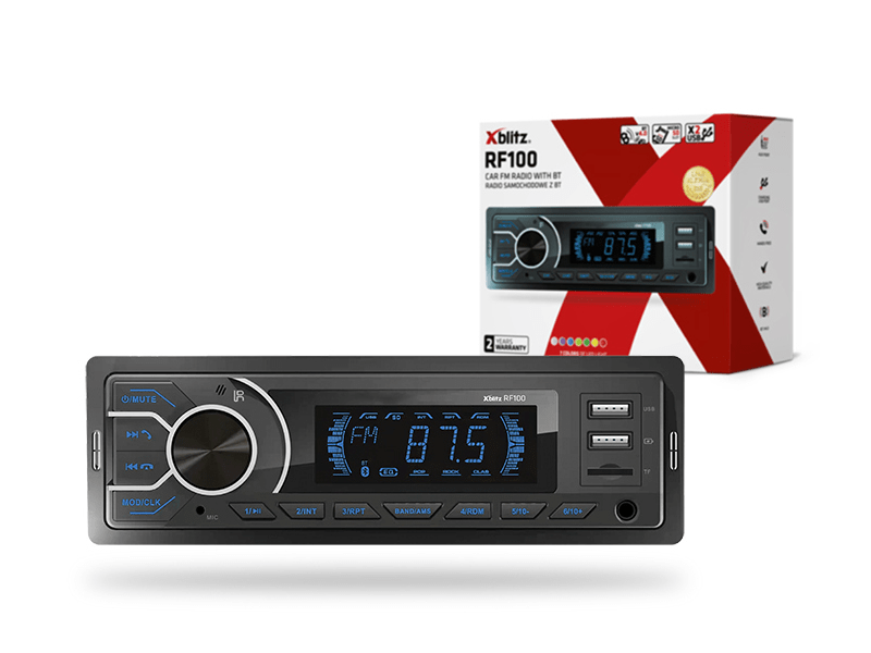 Xblitz RF100 Bluetooth autórádió