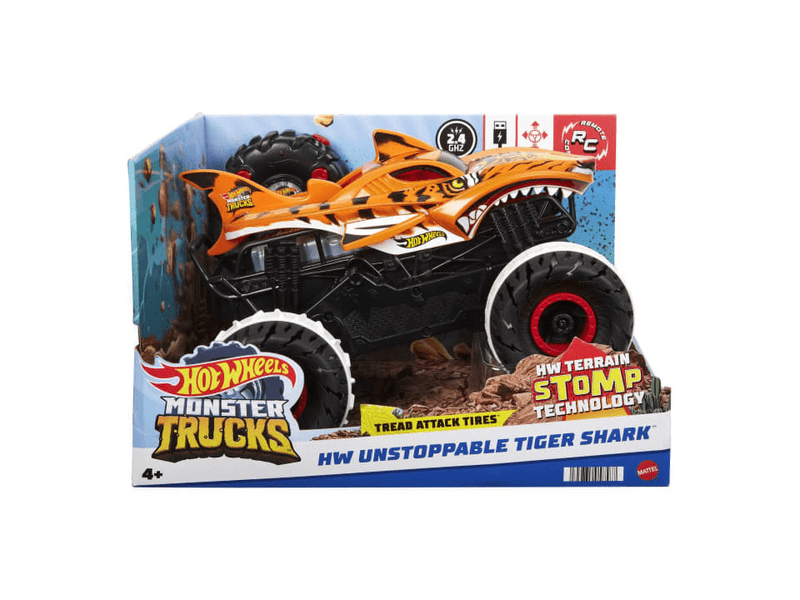 Hot Wheels® Monster Trucks Terepmászó Tiger Shark (HGV87)