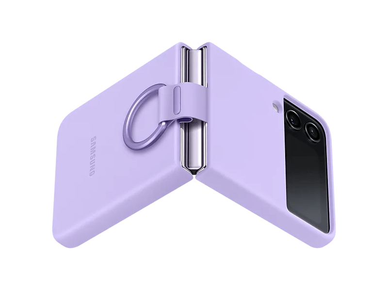 Silicone Cover with Ring. Bora Purple