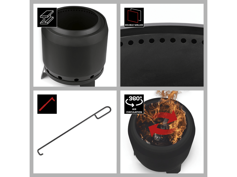 Landmann 00882 Jama za vatru bez dima