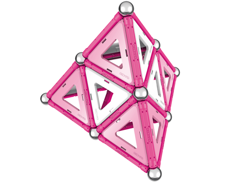 Geomag Pink Panels Mágneses építőjáték, 68 db (20GMG00342)