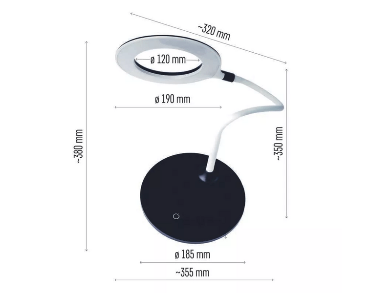EMOS Bella LED asztali lámpa (Z7598)