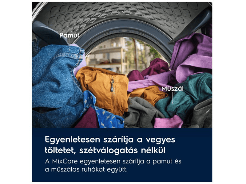 Electrolux EW6D98BEE Hőszivattyús szárítógép