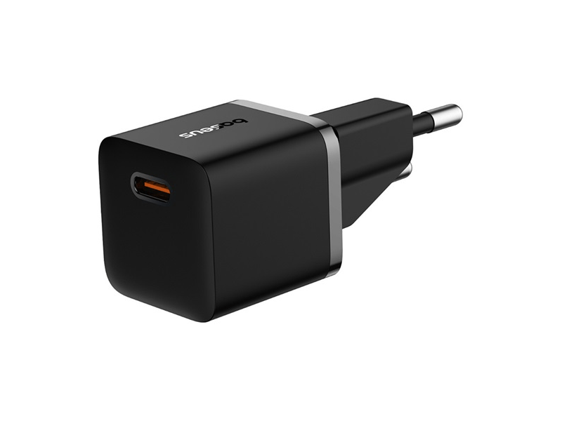 Baseus GaN5 Mini 20W töltő + 100W USB Type-C kábel (P10110900113-00)