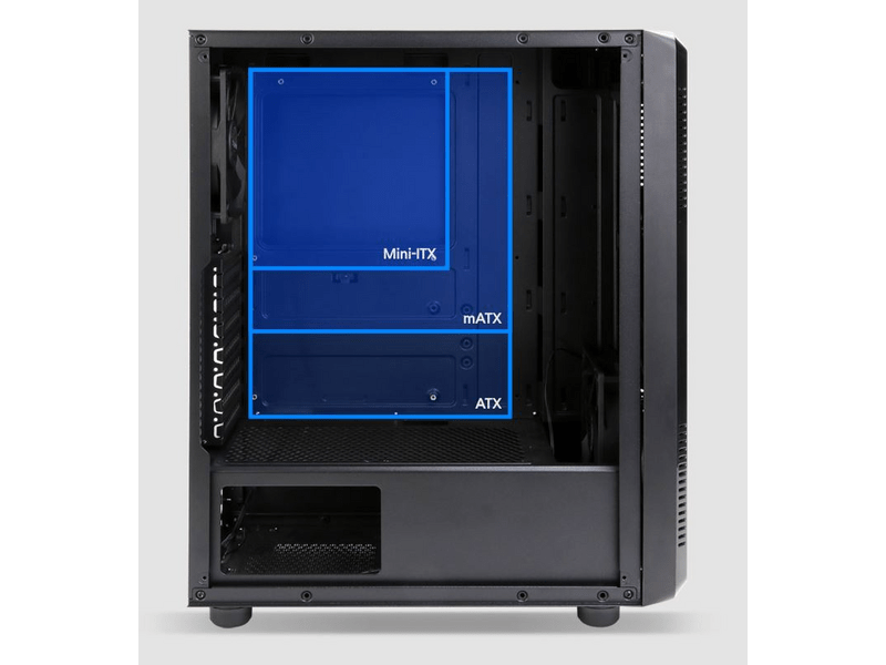 Zalman S4 Midi ATX Számítógépház