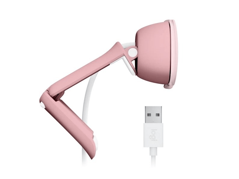 Logitech Brio 100 Full HD web kamera, ružičasta