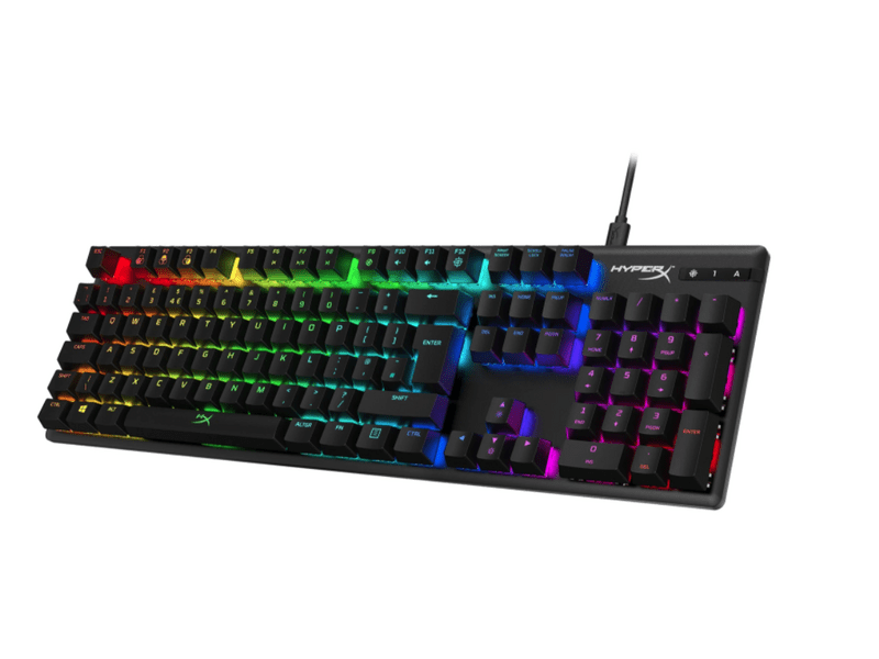 HyperX Alloy Origins Mechanikus gamer billentyűzet, UK (4P4F6AU)