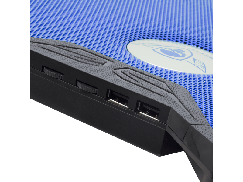 Spirit of Gamer Airblade 500 Notebook hűtő, kék (SOG-VE500BL)