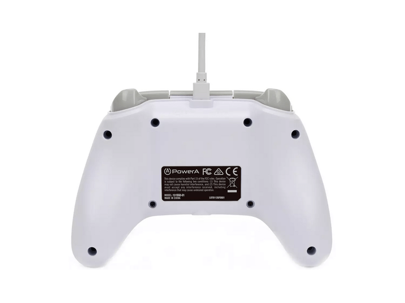 PowerA Xbox Series X|S Vezetékes kontroller, fehér (1519365-01)