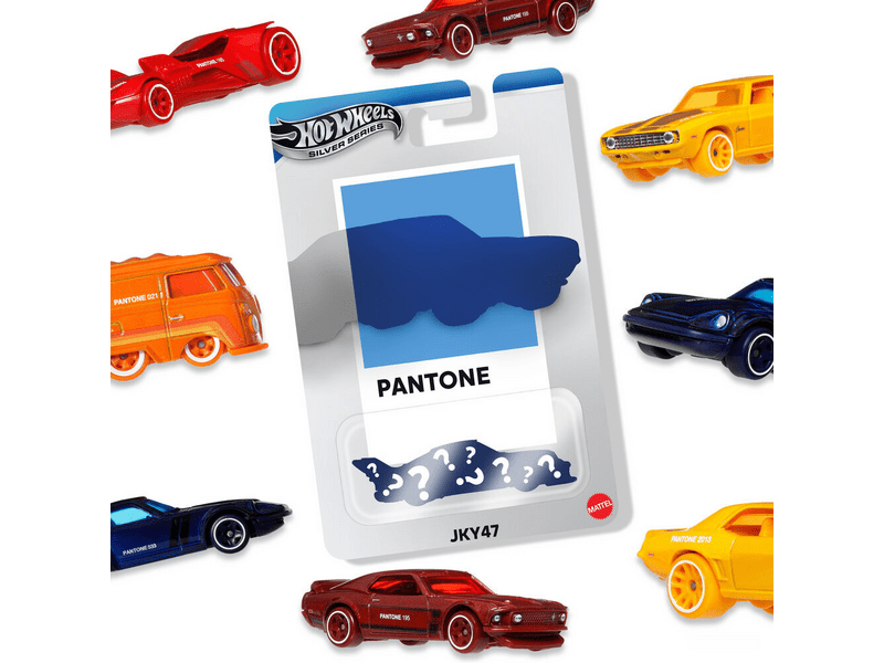 Hot Wheels: Pantone kisautó, többféle (JKY47)