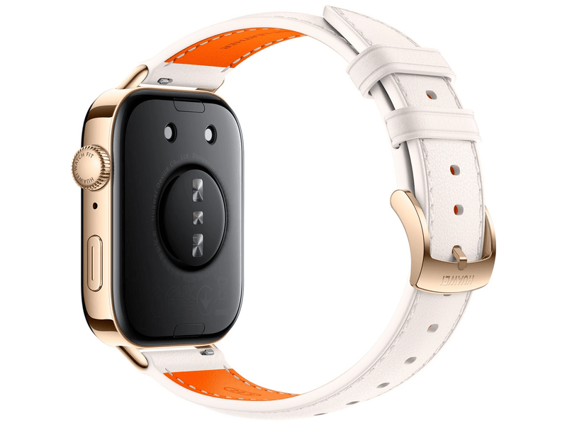 Huawei Watch Fit 3 Smartwatch s kožnim remenom, bijeli