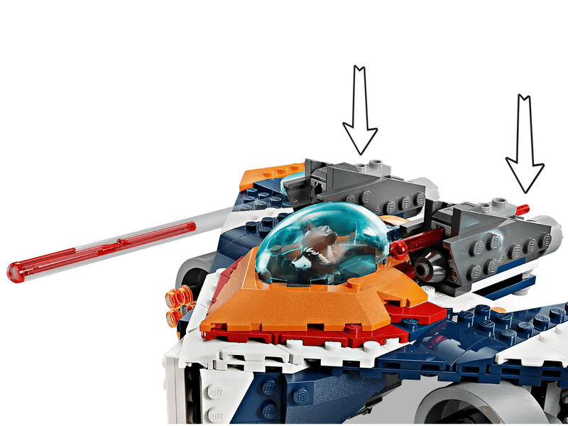 LEGO® Marvel Mordályjev Warbird avion protiv. Ronan (76278)