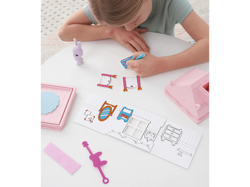 Fuzzikins Home Makers Nyuszi hálószobája játékszett (FF352)