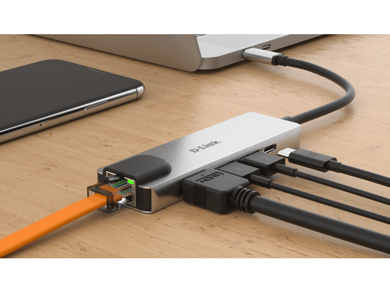D-Link DUB-M520 5-in-1 USB-C HUB